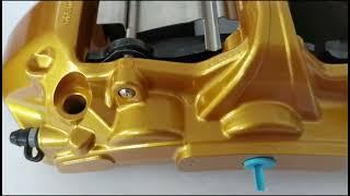 Gold Brembo GT6 Caliper Kit For Toyota LC200