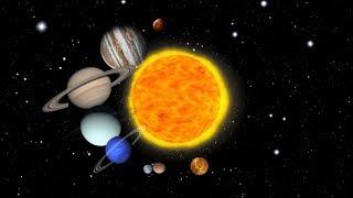  10 in the Space Solar System | Planets Counting Song | Nursery Rhymes Songs