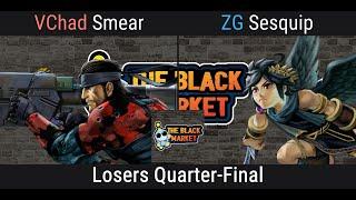 Smear (Snake) VS ZG | Sesquip (Dark Pit) | The Black Market HDR - Losers Quarters