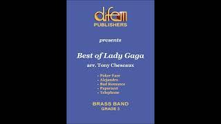 Best of Lady Gaga, for Brass Band, arr. Tony Cheseaux