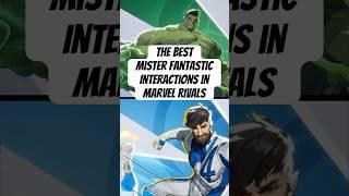 Mister Fantastic Interactions In Marvel Rivals (Hulk, Squirrel Girl, Namor, Venom, Reed Richards)