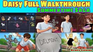 Daisy Full Walkthrough Summertime Saga 0.20.1 || Daisy complete Storyline