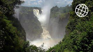 Victoria Falls - Mosi-oa-Tunya, Zambia & Zimbabwe  [Amazing Places 4K]