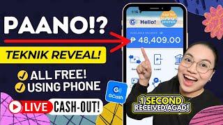 P50K+ GCASH KINITA KO SA APP NA'TO ALL FREE: PAANO?! + TEKNIK REVEAL | INSTANT PAYMENT PA! GAMIT CP