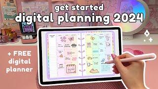 How to Plan on your iPad or Samsung Tablet ️ + FREE Digital Planner 2024  Digital Planning
