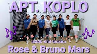 SENAM KREASI APT.KOPLO ROSE & BRUNO MARS || Apt.versi koplo #tiktokviralterbaru #teranyar #kreasi