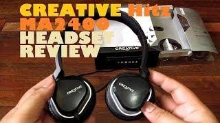 Creative Hitz MA2400 Headset Review - Affordable Headphones With Mic & Volume Control For PHP 2,199