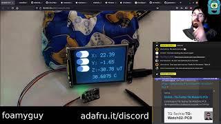 Deep Dive w/ Foamyguy: async displayio #adafruit