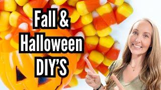 PILLOWCASE DIY'S for Fall/Halloween - Easy diy's using pillowcases