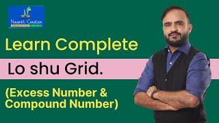 Learn Complete Lo shu Grid. (Excess Number And Compound Number)