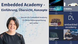  Embedded Academy - Einführung, Übersicht, Konzepte - Weiterbildungswerkzeug für Ingenieure