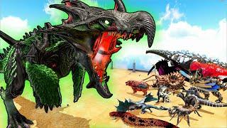 Dark Hierophant VS Mod Dinosaurs | ARK Mod Battle Ep.433