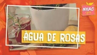 Água de rosas, suco e batom de rosas | Alana Rox | Diário de Uma Vegana