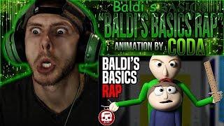 Vapor Reacts #735 | [SFM] BALDI'S BASICS ANIMATION "Baldi's Basics Rap" by JT Music/ Coda REACTION!!