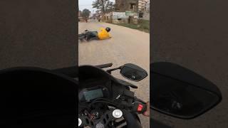 Accident MT-15 Crash Idiot Guy's #shivambr03 #mt15 #accidentnews #ytshorts #shorts #viral