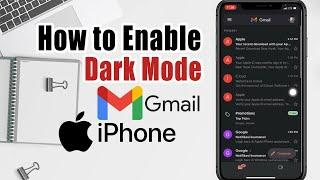 How To Get Dark Mode On Gmail Iphone | Enable Dark Mode Gmail Apps