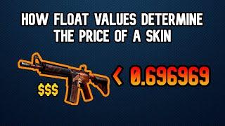 [CS:GO] HOW FLOAT VALUE DETERMINE THE PRICE OF A SKIN? | Analysis on Float Values