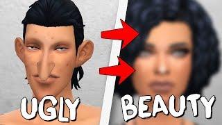 ИЗ УРОДИНЫ В КРАСАВИЦУ! - UGLY TO BEAUTY THE SIMS 4