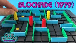 Blockade (1979) by Lakeside - Abstract Strategy Vintage Board Game Review - Action GT