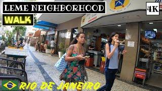  | LEME Street Walk Tour | Rio de Janeiro, Brazil | ⁴ᴷ⁶⁰