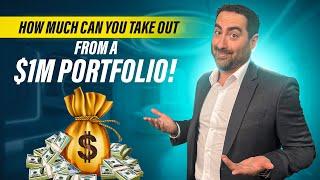 How Much Can You Take Out From a $1M Portfolio!