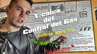 Como Mantener nuestra Moto Estable en Curva - Técnica del Control del Gas