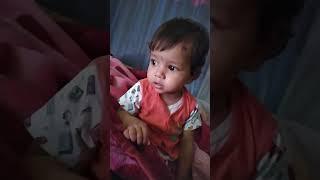 My Cuty Baby Reaction So Sweet.                     Please subscribe my YouTube channel