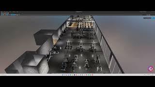 Create the perfect gym design with Ecdesign 3D gym design software.