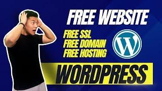 How to Make a FREE Wordpress Website with Free Domain, Hosting and SSL | Hindi (2025)