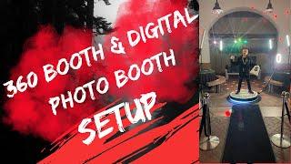 360 Booth & Digital Photo Booth Setup