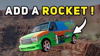 How to Put a Rocket on ANY Vehicle!! - BeamNG Drive Guide