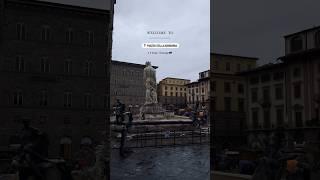 Welcome to Piazza della Signoria ️,  Florence, Italy!