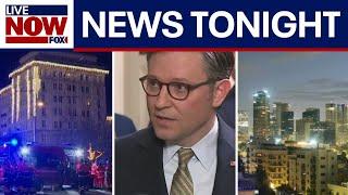 News Tonight: German Christmas market attack, no government shutdown, Houthis attack Tel Aviv & more