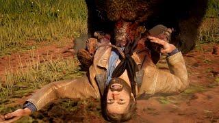 Red Dead Redemption 2  Deaths Fails Montage