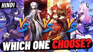 [Hindi] Which One You Should PULL ? - Mavuika Vs Citlali Vs Arlecchino Vs Clorinde - Genshin 5.3