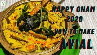 Happy Onam 2020 - How to Make Avial Curry with Curd #Avial #Aviyal #Kerala #Onam2020 #Vegwonderland