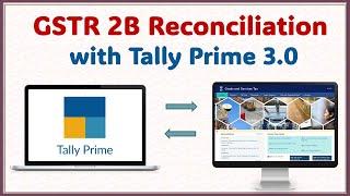 GSTR 2b reconciliation in tally prime 3.0 |  Reconcile Accounts book with GST Portal