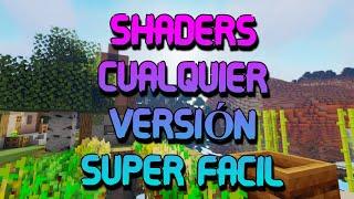 COMO INSTALAR SHADERS en MINECRAFT 1.17.1 ||️ TUTORIAL ️