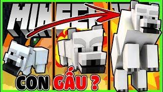 NẾU CON GẤU CÓ CUỘC SỐNG TRONG MINECRAFT