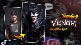 Instagram Trending Venom Transition Reels Editing Tutorial | Instagram Viral Reels Editing