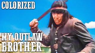 My Outlaw Brother | COLORIZED | Action | Classic Western Movie | Mickey Rooney