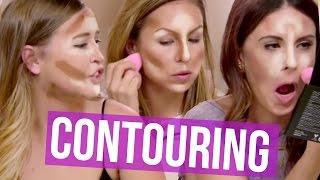 Extreme Contouring Challenge w/ ANJELAH JOHNSON (Beauty Break)