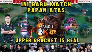 MAHAL NI USER FRENGKI | REACTION STREAMER LIQUID ID VS RRQ HOSHI | GAME 3