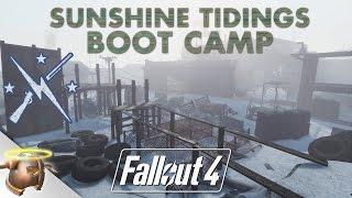 SUNSHINE TIDINGS CO-OP BOOT CAMP: Huge, realistic #Fallout 4 custom #settlement! | RangerDave