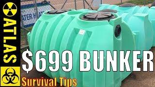 How To Create a Watertight Underground Bunker & Food Cache for $699