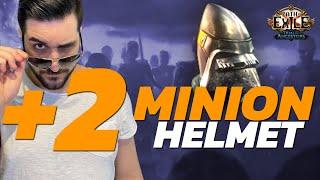 How to Craft an AFFORDABLE +2 MINION HELMET!