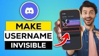 How To Make Username Invisible on Discord | Hide Username Or Display Name (In 2024)