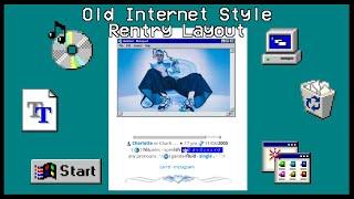 ┊  Old Internet Style Rentry.co Layout (no. 2)   ˊˎ-