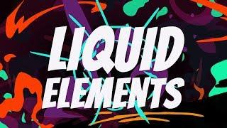 Liquid Elements in After Effects - AEJuice Review - After Effects Tutorial