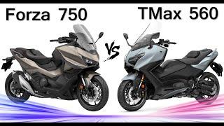 Forza 750 vs TMAX 560 |2025 Models Comparison |TM